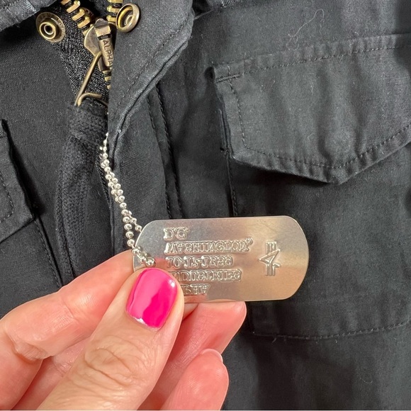 Alpha Industries M-65 Defender Jacket Utility Black Small - Picture 4 of 11